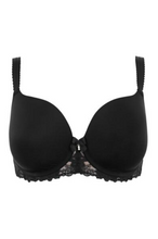 Load image into Gallery viewer, POUR MOI<BR>
Sofia Padded T-Shirt Bra<BR>
Black, Latte<BR>