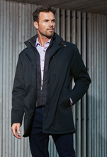 Load image into Gallery viewer, BROOK TAVERNER<BR>
Bradshaw Raincoat<BR>
Navy<BR>