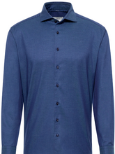 Load image into Gallery viewer, ETERNA<BR>
Modern Fit Shirt<BR>
Navy<BR>