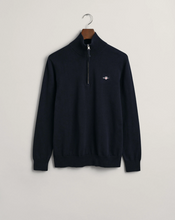 Load image into Gallery viewer, GANT<BR>
Half Zip Sweater<BR>
Navy, Berry & Purple available <BR>