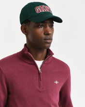 Load image into Gallery viewer, GANT<BR>
Half Zip Sweater<BR>
Navy, Berry & Purple available <BR>