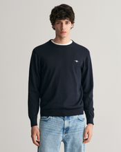Load image into Gallery viewer, GANT<BR>
Crew Neck Cotton Jumper<BR>
Various colours as per images <BR>