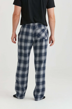 Load image into Gallery viewer, ERLA OF SWEDEN<BR>
Flannel Pyjamas Bottoms<BR>
Navy<BR>
