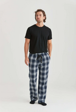 Load image into Gallery viewer, ERLA OF SWEDEN<BR>
Flannel Pyjamas Bottoms<BR>
Navy<BR>