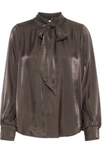 Load image into Gallery viewer, FRANSA <BR>
Monika Blouse<BR>
Black<BR>