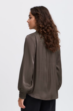 Load image into Gallery viewer, FRANSA <BR>
Monika Blouse<BR>
Black<BR>