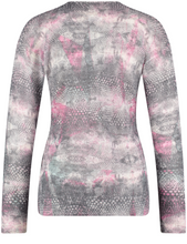 Load image into Gallery viewer, GERRY WEBER<BR>
Knit Jumper with All Over Patterns<BR>
Multi<BR>