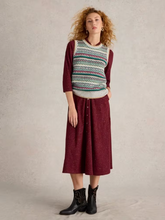 Load image into Gallery viewer, WHITE STUFF<BR>
Fay Sparkle Fairisle Tank<BR>
Multi<BR>