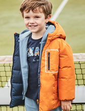 Load image into Gallery viewer, MAYORAL<BR>
Boy Reversible Coat<BR>
Carrot<BR>