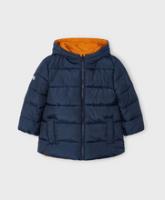 Load image into Gallery viewer, MAYORAL<BR>
Boy Reversible Coat<BR>
Carrot<BR>