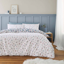 Load image into Gallery viewer, BIANCA<BR>
Ophelia Brush Duvet Set<BR>
Blue<BR>