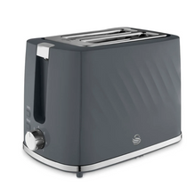 Load image into Gallery viewer, SWAN<BR>
Windsor 2 Slice Toaster <BR>
Black<BR>