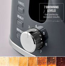 Load image into Gallery viewer, SWAN<BR>
Windsor 2 Slice Toaster <BR>
Black<BR>