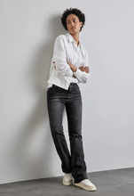 Load image into Gallery viewer, STREET ONE<BR>
Bootcut Jeans<BR>
Black<BR>