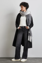 Load image into Gallery viewer, STREET ONE<BR>
Wide Leg Jeans<BR>
Black<BR>