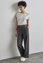 Load image into Gallery viewer, STREET ONE<BR>
Inch Herringbone Trousers<BR>
Herringbone<BR>