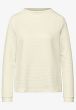 Load image into Gallery viewer, STREET ONE<BR>
Structured Turtle Neck<BR>
Cream<BR>