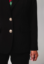 Load image into Gallery viewer, AVALON<BR>
Dolores Blazer<BR>
Black<BR>