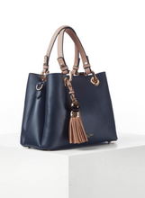 Load image into Gallery viewer, LUELLA<BR>
Gala Handbag<BR>
Navy<BR>