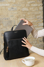 Load image into Gallery viewer, LUELLA<BR>
Philly Backpack<BR>
Black<BR>