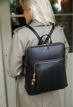 Load image into Gallery viewer, LUELLA<BR>
Philly Backpack<BR>
Black<BR>