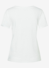Load image into Gallery viewer, MORE AND MORE<BR>
T -Shirt with Print <BR>
White<BR>