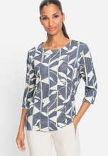 Load image into Gallery viewer, OLSEN<BR>
Sweatshirt<BR>
Blue<BR>