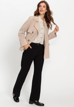 Load image into Gallery viewer, OLSEN<BR>
Dana Fit Wide Leg Trousers<BR>
Black<BR>