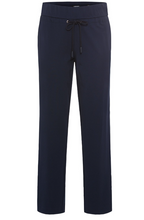 Load image into Gallery viewer, OLSEN<BR>
Ink Blue Lisa High Waist Trousers<BR>
Navy<BR>
