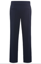Load image into Gallery viewer, OLSEN<BR>
Ink Blue Lisa High Waist Trousers<BR>
Navy<BR>