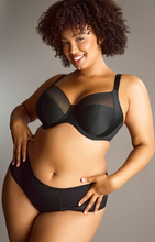 Load image into Gallery viewer, SCULPTRESS <BR>
Sculptresse Bliss Full Cup Bra<BR>
Hazel, Black<BR>