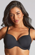 Load image into Gallery viewer, PANACHE<BR>
T- Shirt Bra<BR>
Honey, Black<BR>