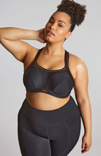 Load image into Gallery viewer, PANACHE<BR>
Sculptresse Activate Wired Sports Bra<BR>
Charcoal, Black<BR>