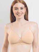 Load image into Gallery viewer, ROYCE LINGERIE<BR>
Georgia Wirefree Bra<BR>
Skin<BR>