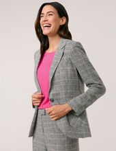 Load image into Gallery viewer, GERRY WEBER<BR>
Fitted Blazer Classic Prince of Wales<BR>
Check<BR>