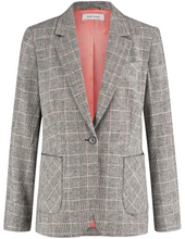 Load image into Gallery viewer, GERRY WEBER<BR>
Fitted Blazer Classic Prince of Wales<BR>
Check<BR>
