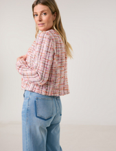 Load image into Gallery viewer, GERRY WEBER<BR>
Boucle Look Blazer<BR>
Pink<BR>