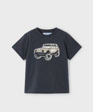 Load image into Gallery viewer, MAYORAL<BR>
Boy Off-Road Graphic T-shirt<BR>
Asphalt<BR>
