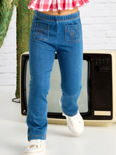 Load image into Gallery viewer, MAYORAL<BR>
Flare Legging<BR>
Denim<BR>