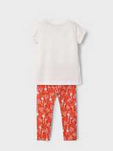 Load image into Gallery viewer, MAYORAL<BR>
Printed Leggings Set<BR>
Red, Pink<BR>