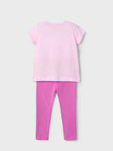 Load image into Gallery viewer, MAYORAL<BR>
Printed Leggings Set<BR>
Red, Pink<BR>