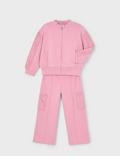 Load image into Gallery viewer, MAYORAL<BR>
Girls Contrast Tracksuit<BR>
Rosy<BR>