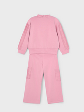Load image into Gallery viewer, MAYORAL<BR>
Girls Contrast Tracksuit<BR>
Rosy<BR>
