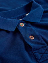 Load image into Gallery viewer, WHITE STUFF<BR>
Utility Polo<BR>
Dark Blue/ Washed Black<BR>
Deep Blue/ Dust Blue/ Mid Green<BR>
