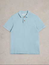 Load image into Gallery viewer, WHITE STUFF<BR>
Utility Polo<BR>
Dark Blue/ Washed Black<BR>
Deep Blue/ Dust Blue/ Mid Green<BR>