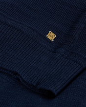 Load image into Gallery viewer, WHITE STUFF<BR>
Attadale Crew Neck Jumper<BR>
Light Green, Dark Navy<BR>