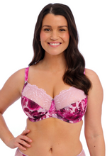 Load image into Gallery viewer, FANTASIE<BR>
Pippa Bra<BR>
Floral, Raspberry<BR>