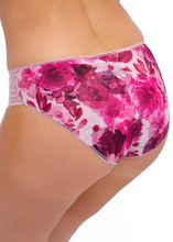 Load image into Gallery viewer, FANTASIE <BR>
Pippa Brief <BR>
White with pink roses, Raspberry <BR>