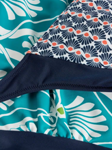 Load image into Gallery viewer, WHITE STUFF<BR>
Sunshine Reversible Tankini<BR>
Navy/Green<BR>