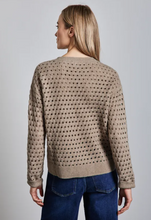 Load image into Gallery viewer, STREET ONE<BR>
Structured Knit Jumper<BR>
Sand<BR>